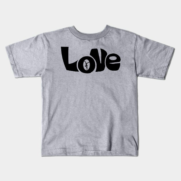 Love DMB Kids T-Shirt by blackbirdilllu